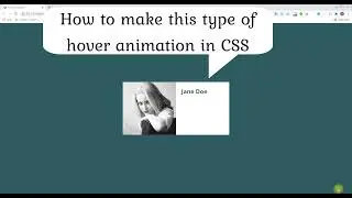 Hover Animation (Card Animation) Part 13