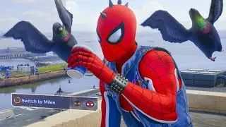 Spider-Man 2 - All Character Switch Scenes [4K]