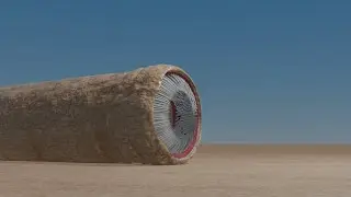 Baby Sandworm from DUNE | CGI Station