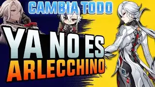 😭F CAMBIAN TOTALMENTE a ARLECCHINO en la BETA v3 PERO ES BUFF! de GENSHIN IMPACT