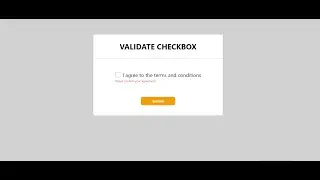 #8 Validate Checkbox Input with React Hook Form v7 - React Micro Project for Beginners