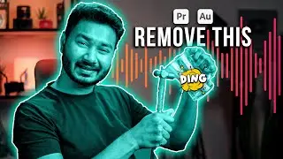 How to remove Notification, Bell, Ring Noise from Audio| Premiere Pro + Audition