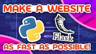 Make A Python Website As Fast As Possible!