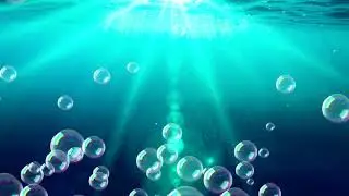 Animated Underwater Bubble Effect Motion Design Background Video - Free Water Bubbles Background