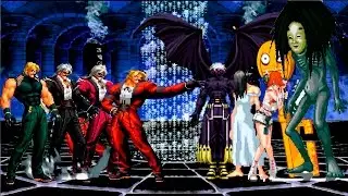 Kof Mugen Rugal Team (Me) VS Bosses Aterradores