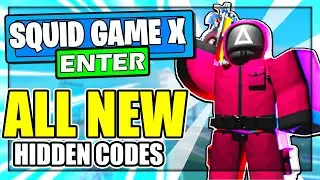SQUID GAME X (SQUID GAME) CODES *OCTOBER* ALL NEW ROBLOX SQUID GAME X CODES!