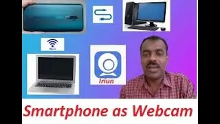Use Smartphone camera as webcam for Computer Desktop or Laptop- Completely Free.