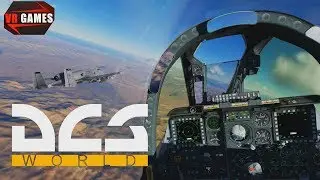 Flying combat aircraft in DCS World Steam Edition.