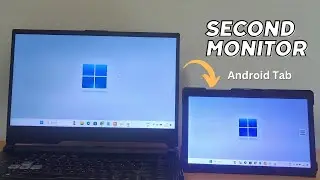 Use any Android Tablet as a Second PC Monitor