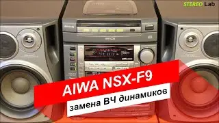 замена ВЧ динамиков Aiwa NSX-F9, Колонки:AIWA SX-NAV F9