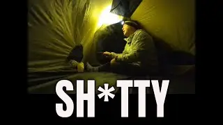 #356 A SH*TTY Night Sheltering In The Pre Tents Border Tent Plus A Free Gear GIVEAWAY