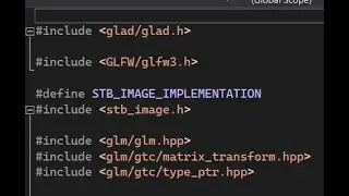 OpenGL   Fresh Install Windows 10 Visual Studio 2022 stb image h GLM