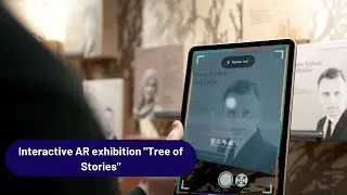 Traveling augmented reality exhibition | Tree of Stories for Baltic American Freedom Foundation