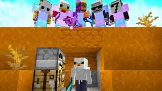 Minecraft Speedrunner VS 5 Hunters GRAND FINALE