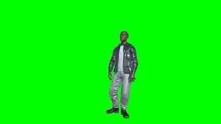Green Screen Rapper Animations 3D