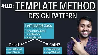 39. Template Method Design Pattern Explanation in Java | Concept and Coding LLD | Low Level Design