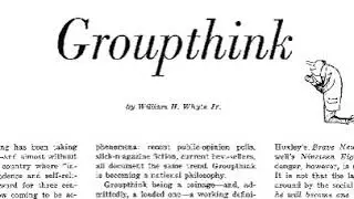 Groupthink | Wikipedia audio article