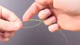 Modified Uni Knot for Braid Fishing Line