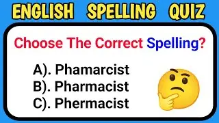 Can YOU Spell These Words? (Spelling Quiz Challenge!) - Spelling Bee Quiz Video