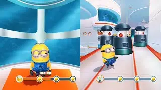 Minion Rush - Vector's Fortress Level Select, Opening, Minion Launcher, Secret Area, Fails