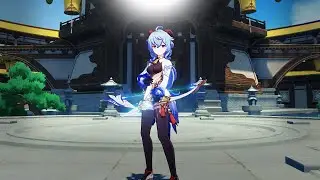 C0 Melt Ganyu R1 Amos Bow Abyss Showcase