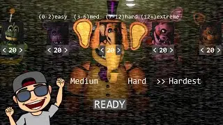 5/20 MODE!!! | FIVE NIGHTS AT MEDIOCRE MELODIES | MODO 5/20 | CUSTOM NIGHT | FNAF FAN GAME |