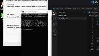 Install PHP on windows 11 and run it from the command line (CMD)