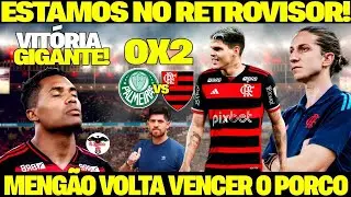 FLAMENGO COM UM PÉ NA LIDERANÇA! MENGÃO VOLTA A VENCER O PALMEIRAS! VITÓRIA GIGANTE! SEMANA DECISIVA
