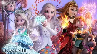 Frozen 3: Anna and Elsa and their kids are Magical Guardians of the North! | Alice Edit!