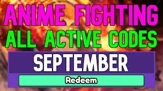 ALL NEW SEPTEMBER 2022 CODES FOR ANIME FIGHTING SIMULATOR! ROBLOX WORKING AFS CODES