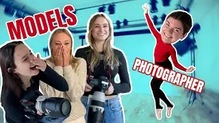 MODELS become the PHOTOGRAPHER  *CHAOS*
