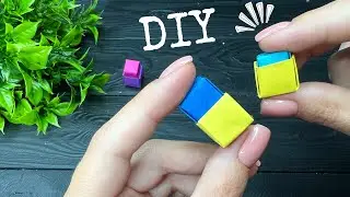 Origami MINI Button Pop It Оригами Микро Кнопка из бумаги