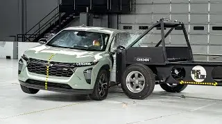 2024 Chevrolet Trax updated side IIHS crash test