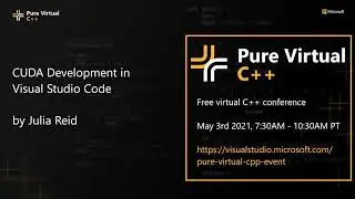 CUDA Support in Visual Studio Code with Julia Reid