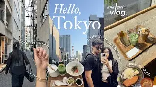 FLYING ACROSS THE WORLD with a BOY ✈️💕 | our life in TOKYO, what we eat, cafés + shopping