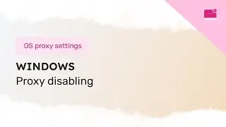 Step-by-step guide to disabling proxy in Windows