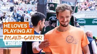 Daniil Medvedev delivers message in French after Roland-Garros victory | Eurosport Tennis