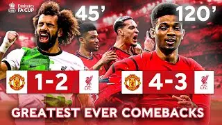 How Manchester United Completed One Of The Most Entertaining FA Cup Comebacks! | Emirates FA Cup