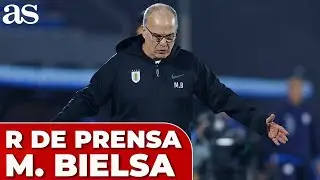 MARCELO BIELSA rueda de PRENSA tras el URUGUAY vs VENEZUELA