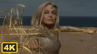 Eternals slaughters deviants | Eternals opening scene Eternal vs Deviants 4k