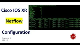 How to Configure Netflow in Cisco IOS XR Routers
