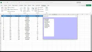 How to fill a listbox with unique values  in an Excel userform VBA