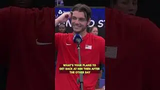 Tiafoe Pranks Fritz 🤣