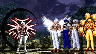 [KOF Mugen] Orochi Iori-WF Xiii Vs Super Orochi Team