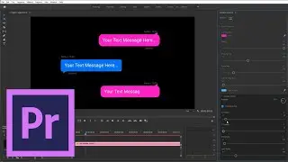 Text Messages Toolkit Premiere Pro template