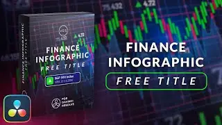 Finance Infographic Free Title for Davinci Resolve