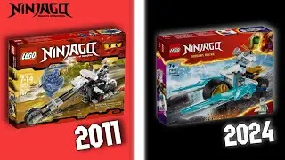 ВСЕ НАБОРЫ МОТОЦИКЛОВ И БАЙКОВ В МИРЕ LEGO NINJAGO 🏍