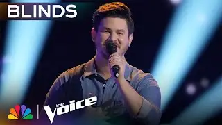 Donny Van Slee Impresses Reba with LANCOs Greatest Love Story | The Voice Blind Auditions | NBC