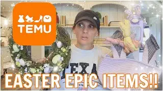 *HUGE* TEMU HAUL | EASTER & SPRING ITEMS for 90% OFF! (OMG SO CHEAP AND CUTE)