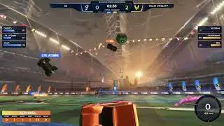 Zen Casually Scores A Double Flip Reset In RLCS